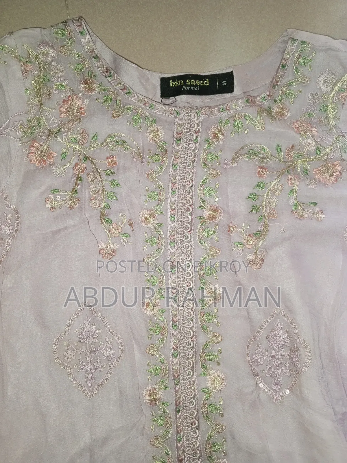 Women's Party Dress (Bin Saeed Original)