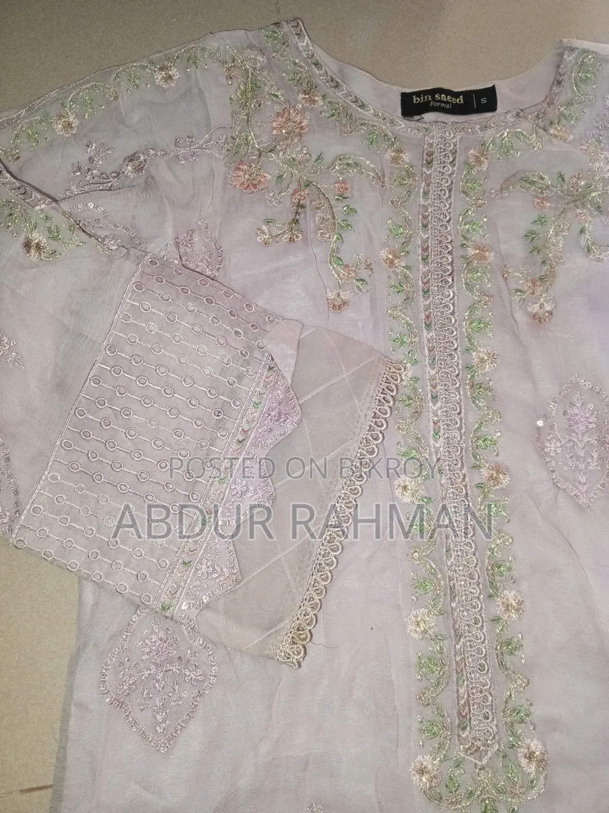 Women's Party Dress (Bin Saeed Original)