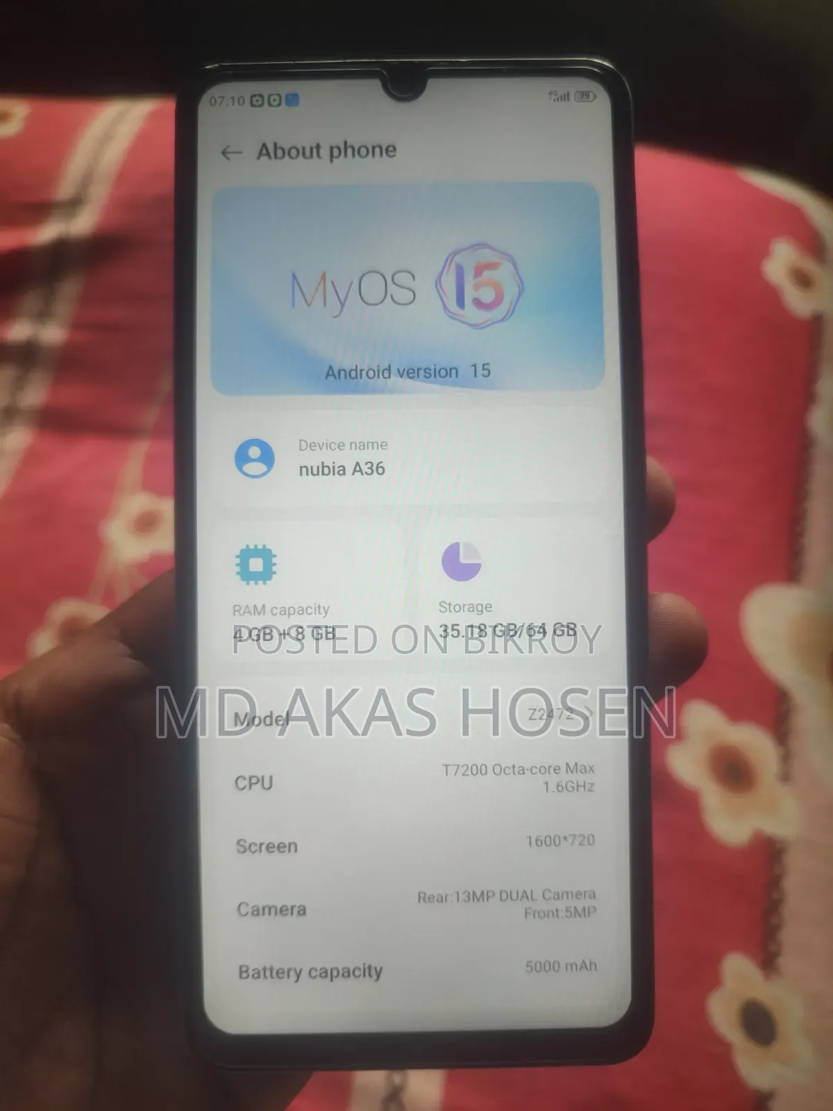 ZTE Blade A36 64 GB