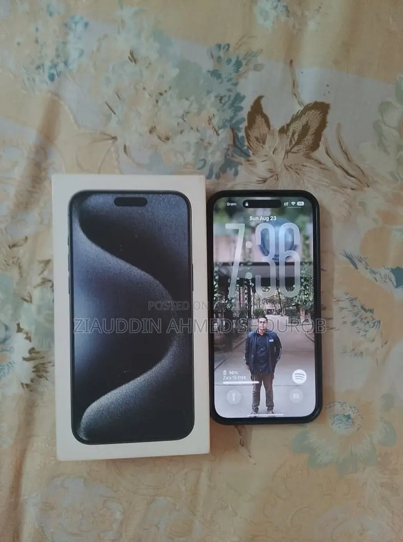 অ্যাপল আইফোন ১৫ প্রো ম্যাক্স ২৫৬ জিবি নীল