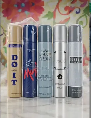 100 ML 5 PCS Body Spray Combo