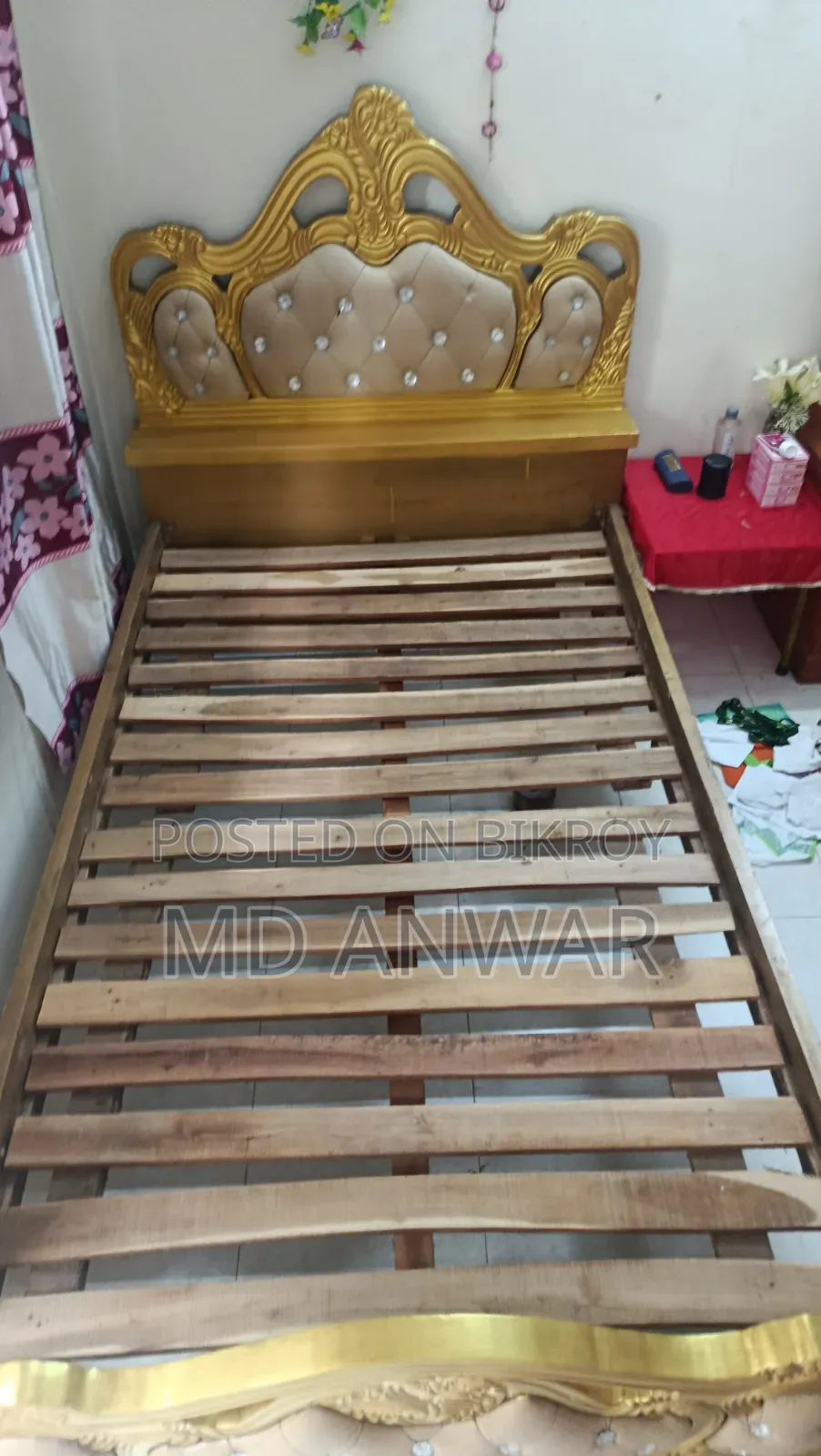 ৪/৭ উক কাঠের খাট