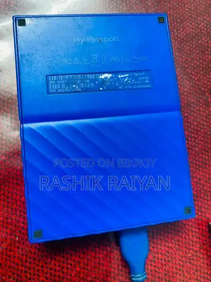 ওয়েস্টার্ন ডিজিটাল মাই পাসপোর্ট ২ টিবি ইউএসবি ৩.০ ব্লু এক্সটার্নাল এইচডিডি