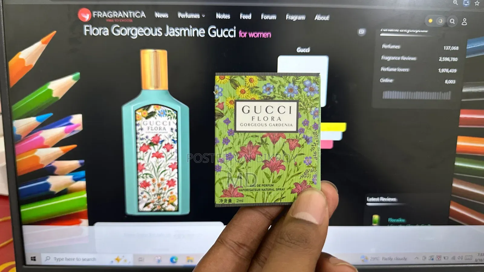 2ml Mini Pocket Perfume – Premium Fragrance | Ready Stock