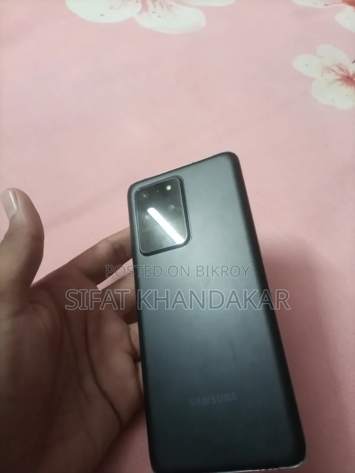স্যামসাং গ্যালাক্সি এস২০ আল্ট্রা ৫জি ২৫৬ জিবি ব্ল্যাক