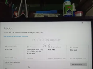 Desktop Computer 8GB Intel Core i5 HDD+SSD 1TB