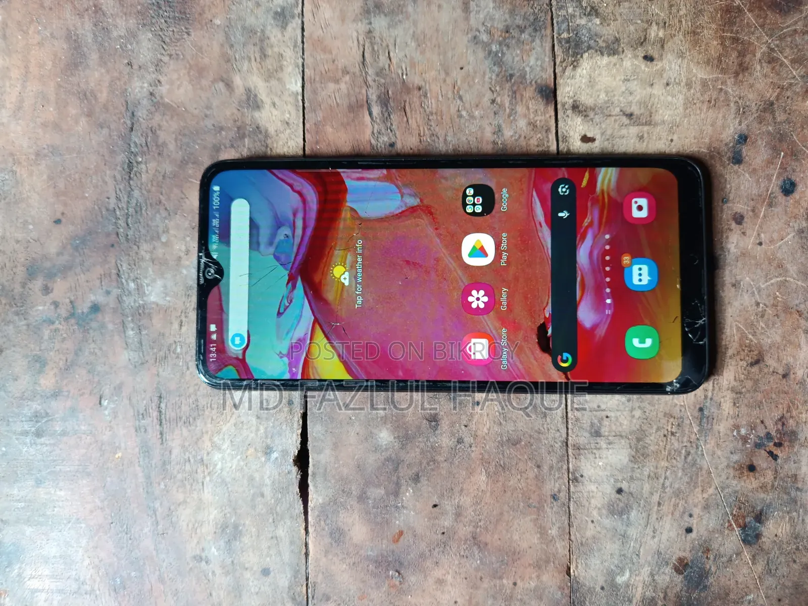 Samsung Galaxy A70 128 GB Blue