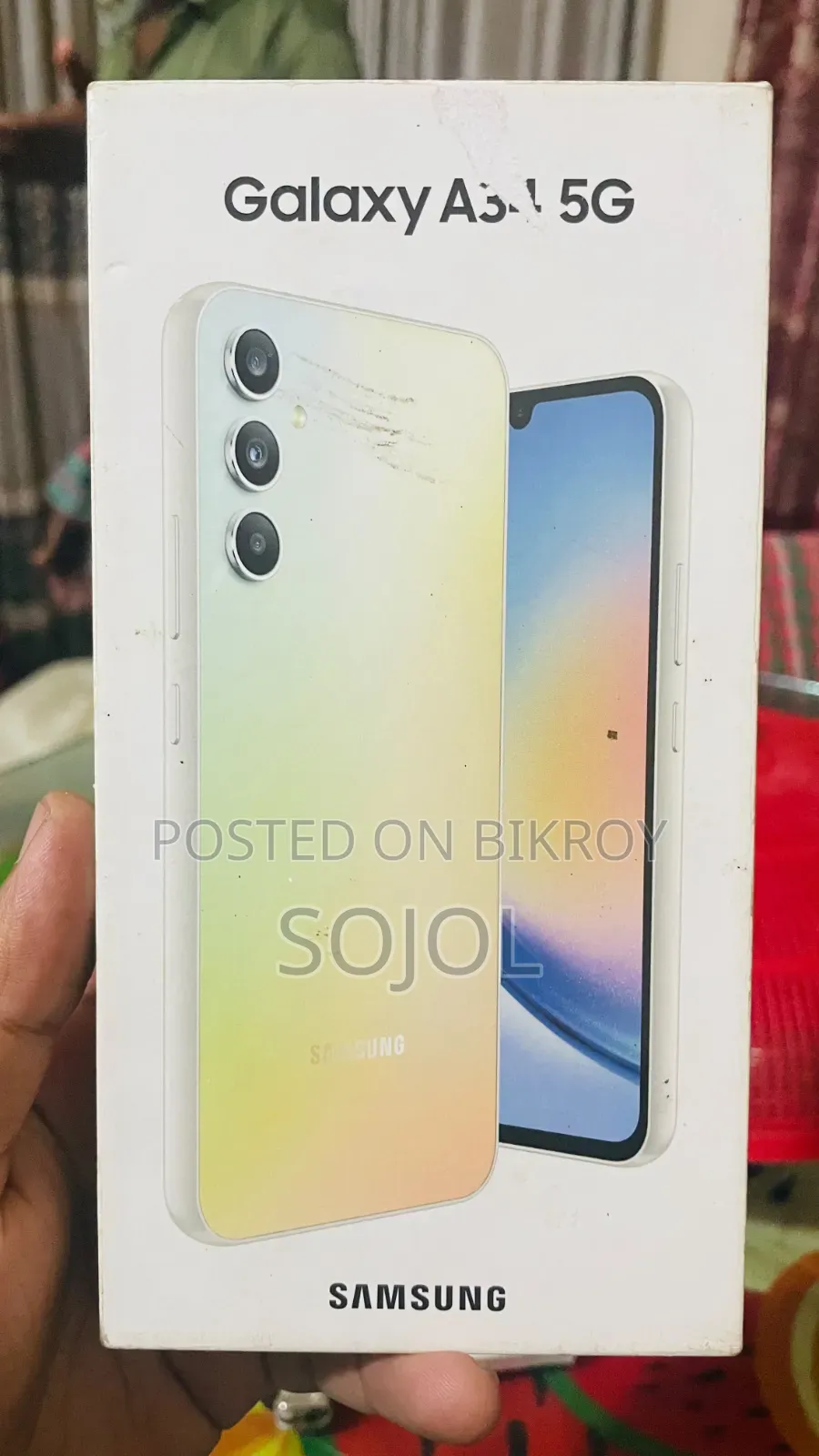 স্যামসাং গ্যালাক্সি এ৩৪ ৫জি ১২৮ জিবি সিলভার