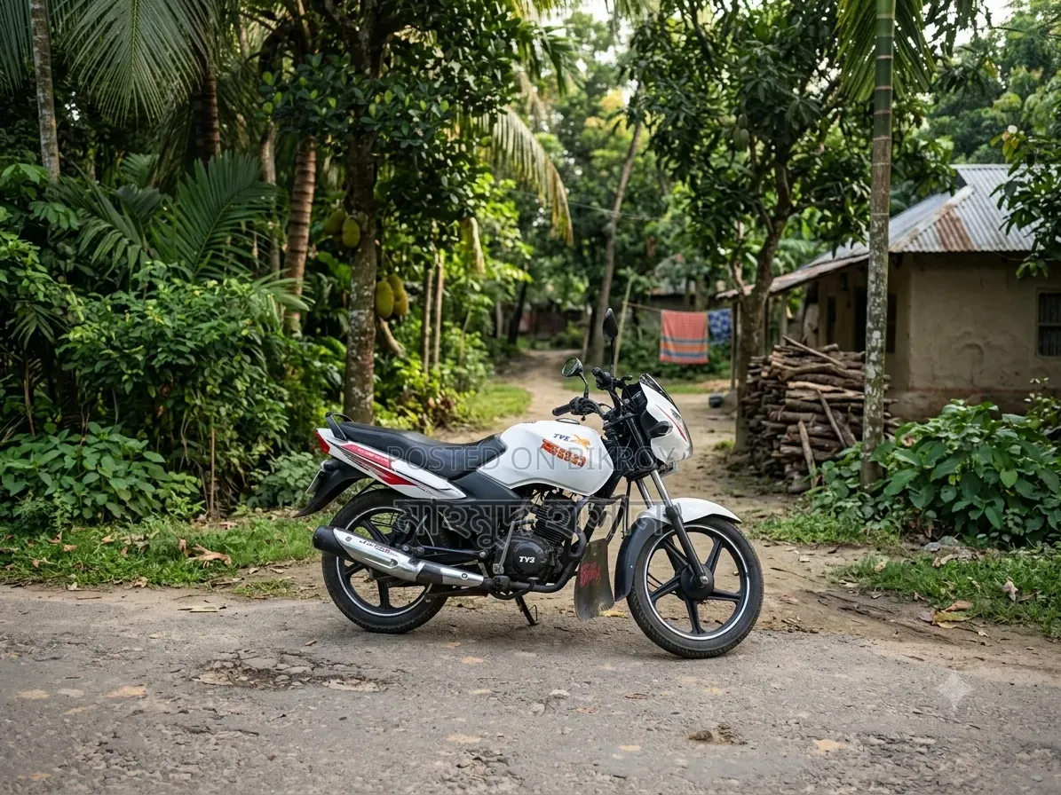 TVS Metro 2014 White