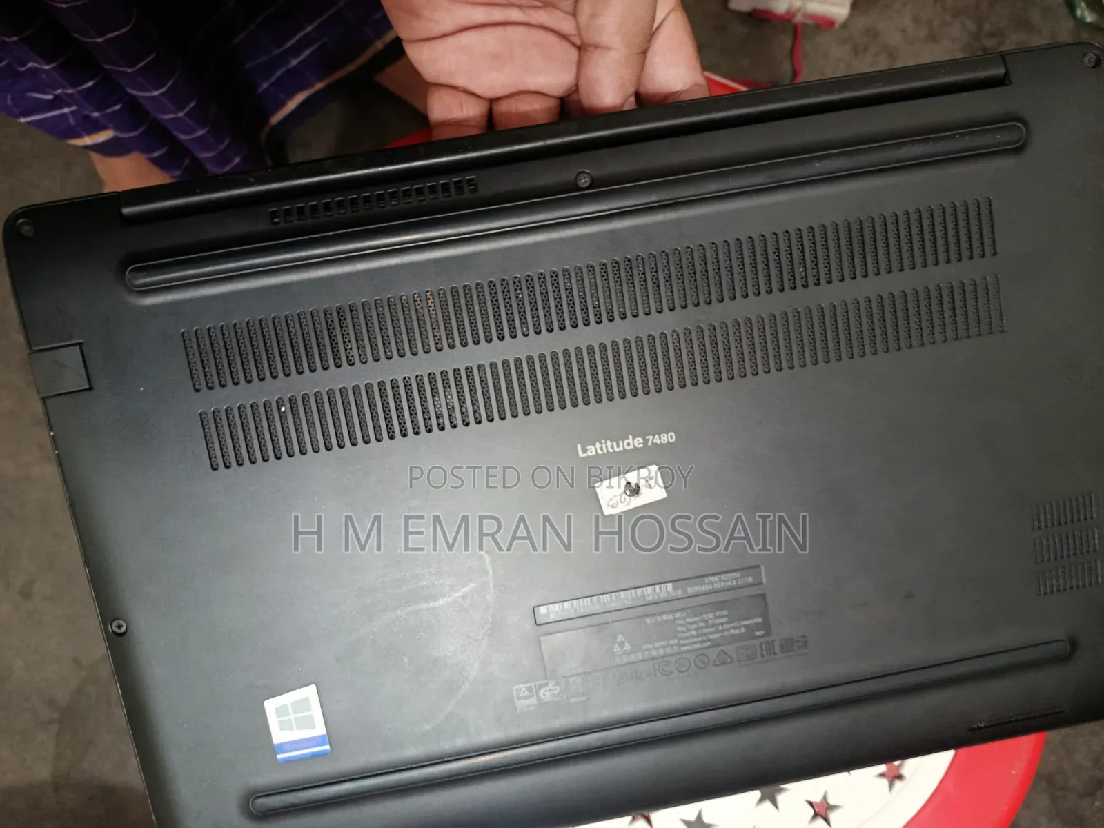 Laptop Dell Latitude 7480 8GB Intel Core i7 SSD 256GB