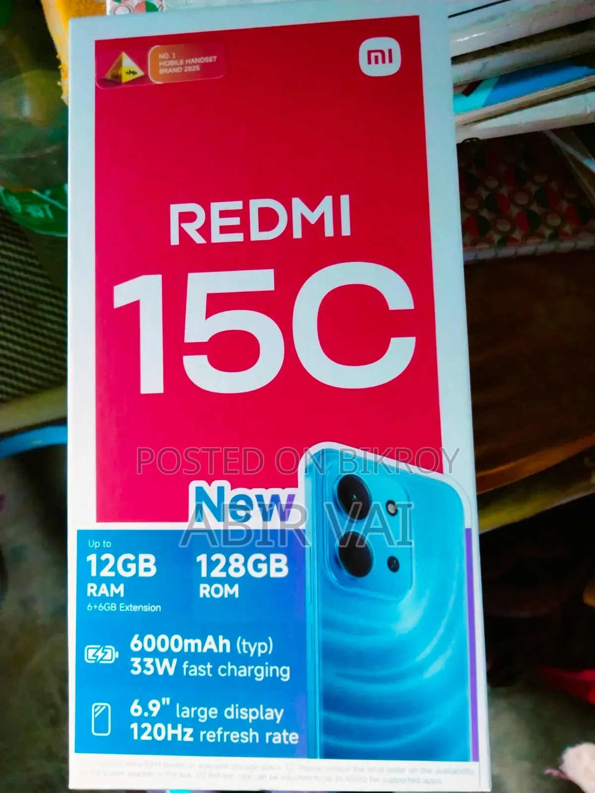 Xiaomi Redmi 15C 128 GB Blue