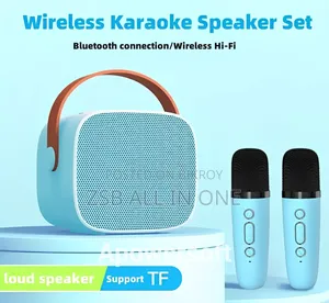 Wireless Karaoke Speaker With Wireless Microphone