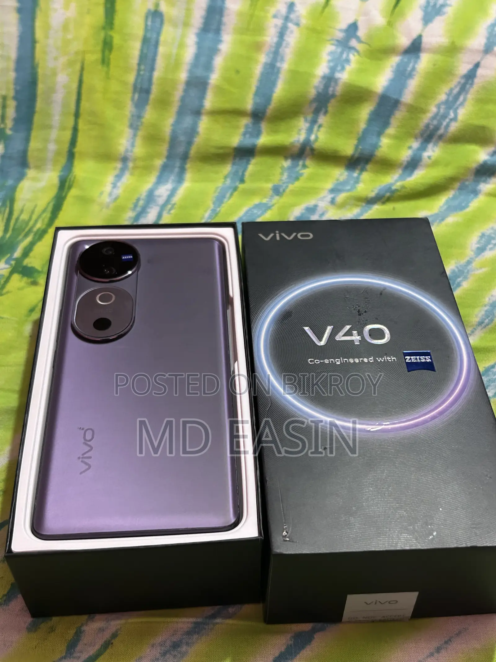 Vivo V40 256 GB Blue