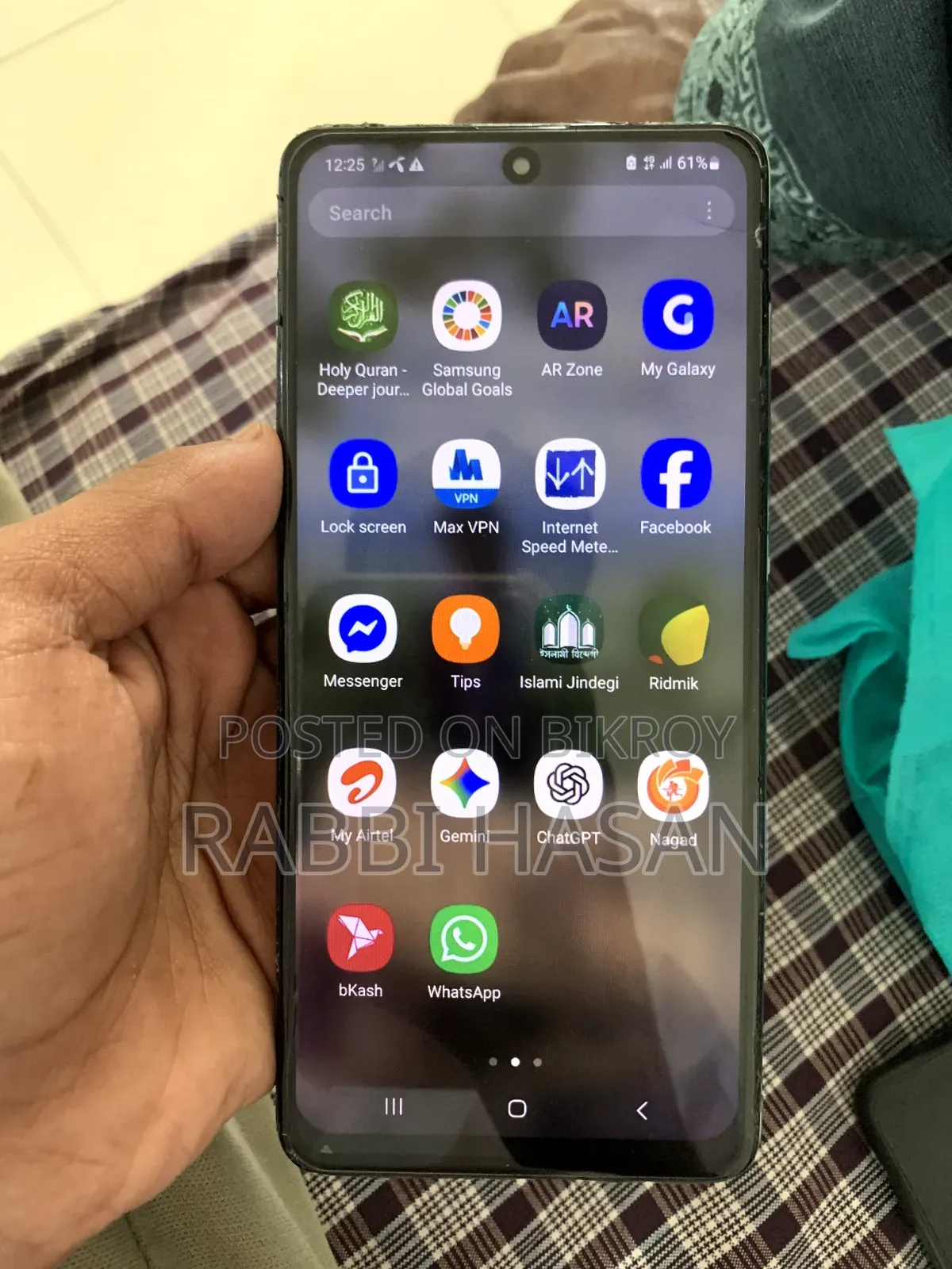 স্যামসাং গ্যালাক্সি এ৩১ ১২৮ জিবি কালো