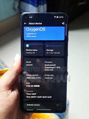 OnePlus 9R 256 GB Blue