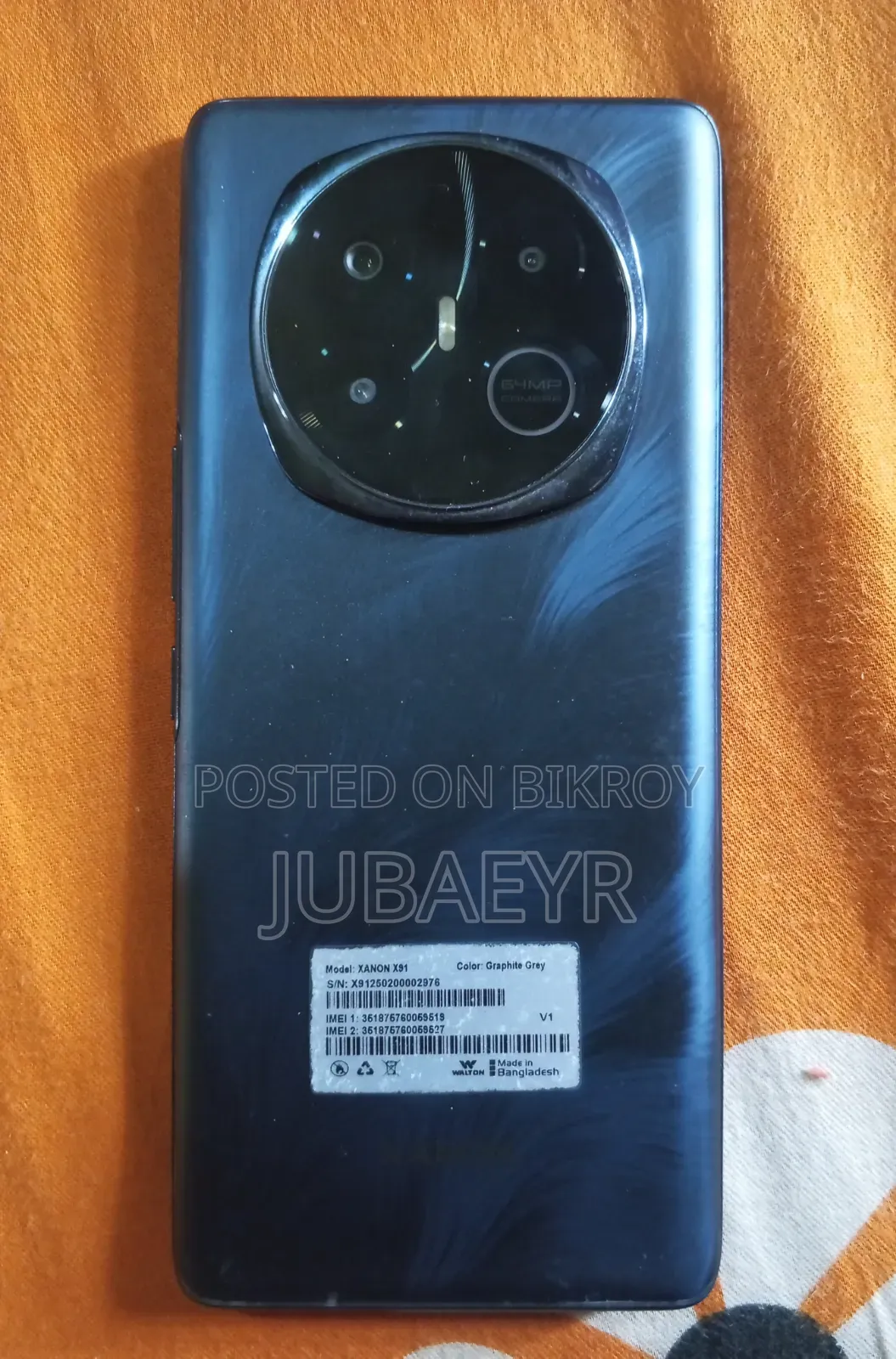 Walton XANON X91 256 GB Gray