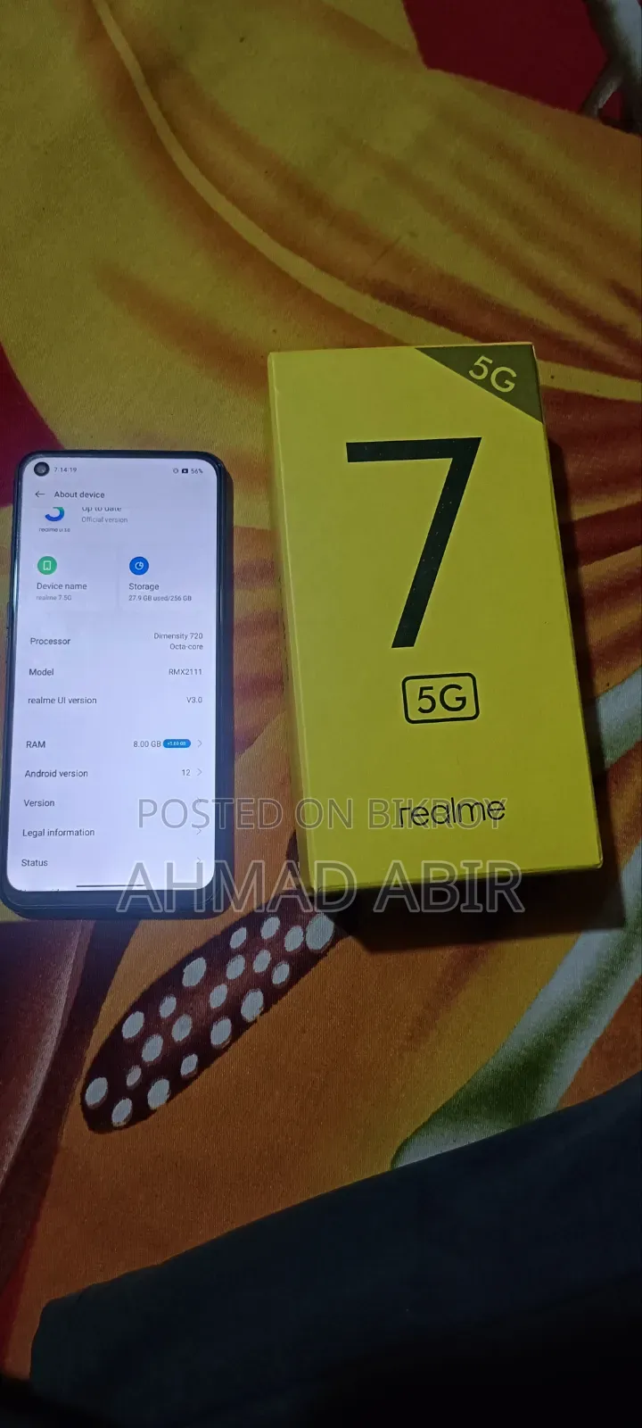 Realme 7 5G 128 GB Purple