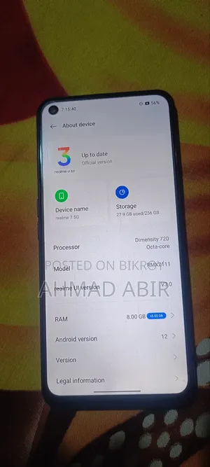Realme 7 5G 128 GB Purple
