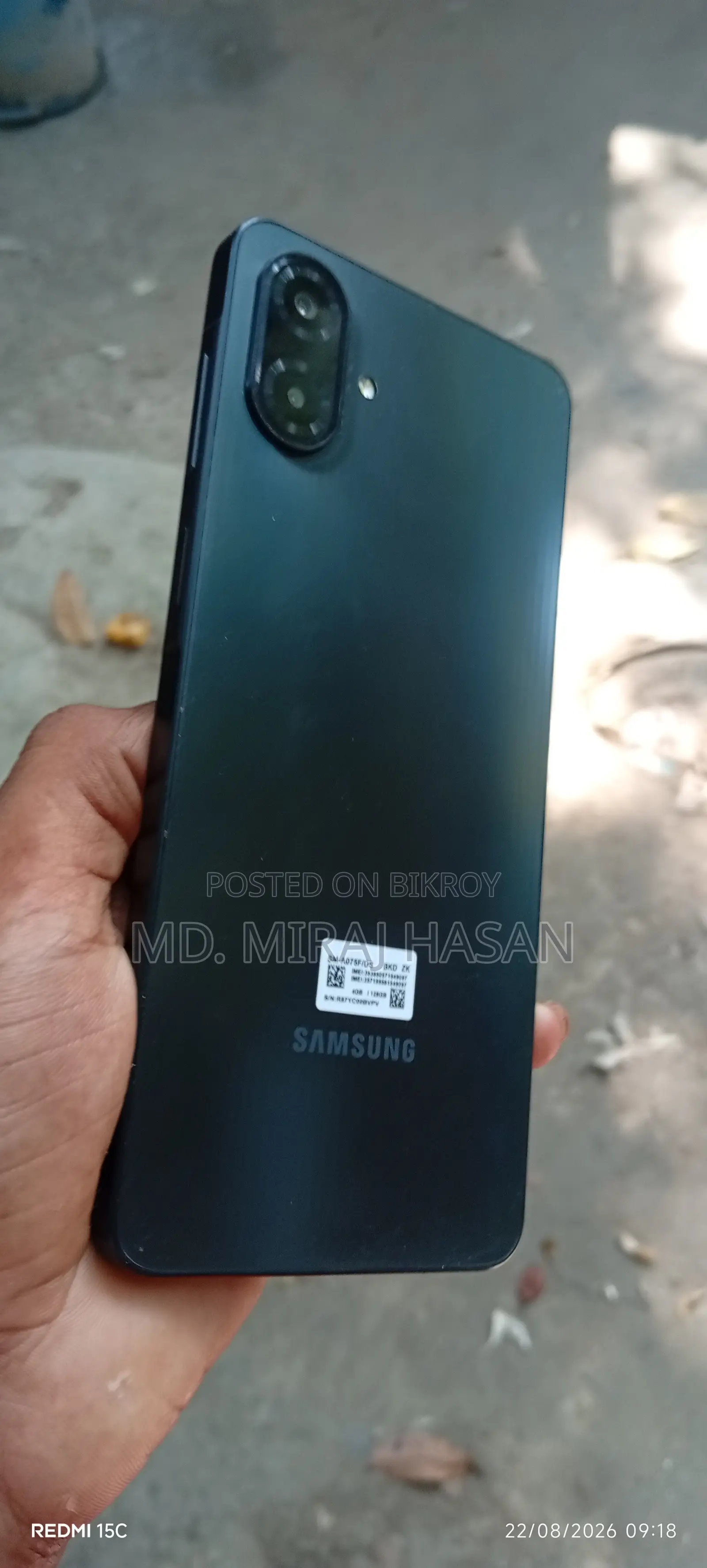 Samsung Galaxy A07 128 GB Black