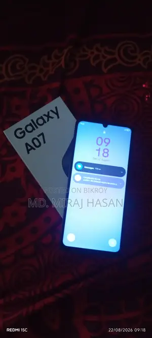 Samsung Galaxy A07 128 GB Black