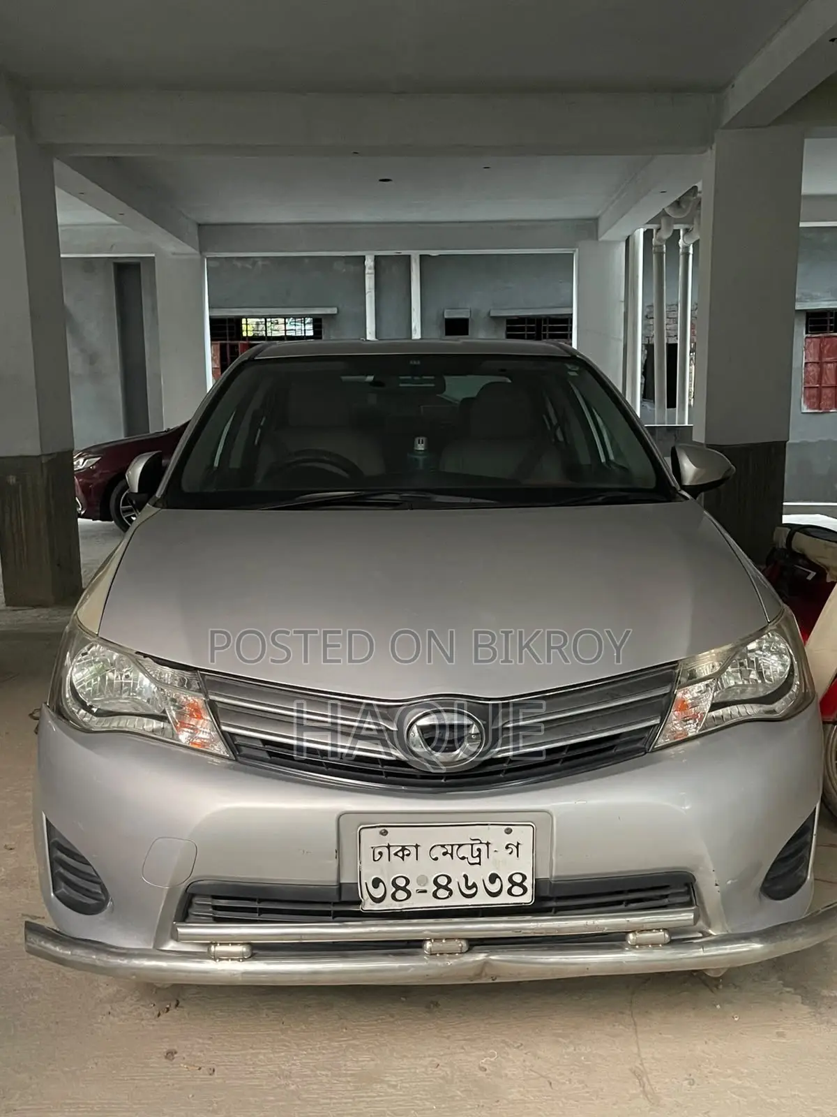 Toyota Axio 1.5 X Two-Wheel Drive 2012 Silver