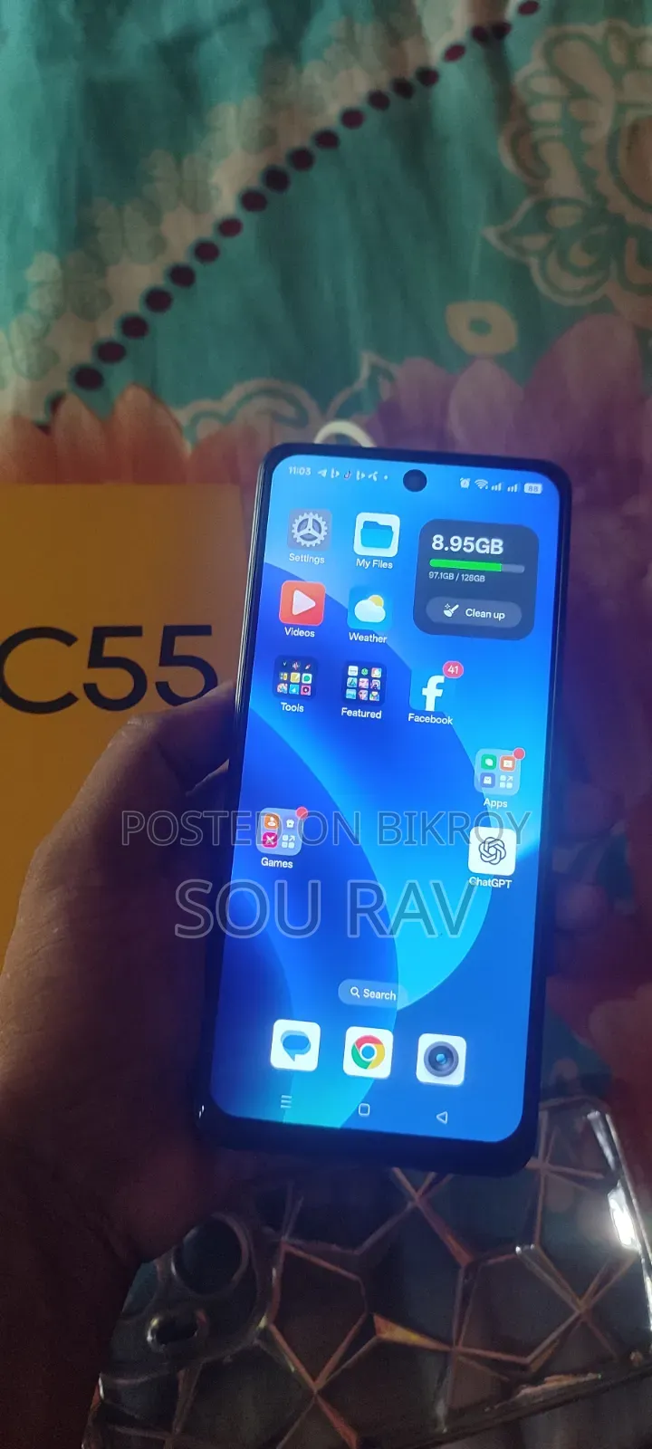 Realme C55 128 GB Black