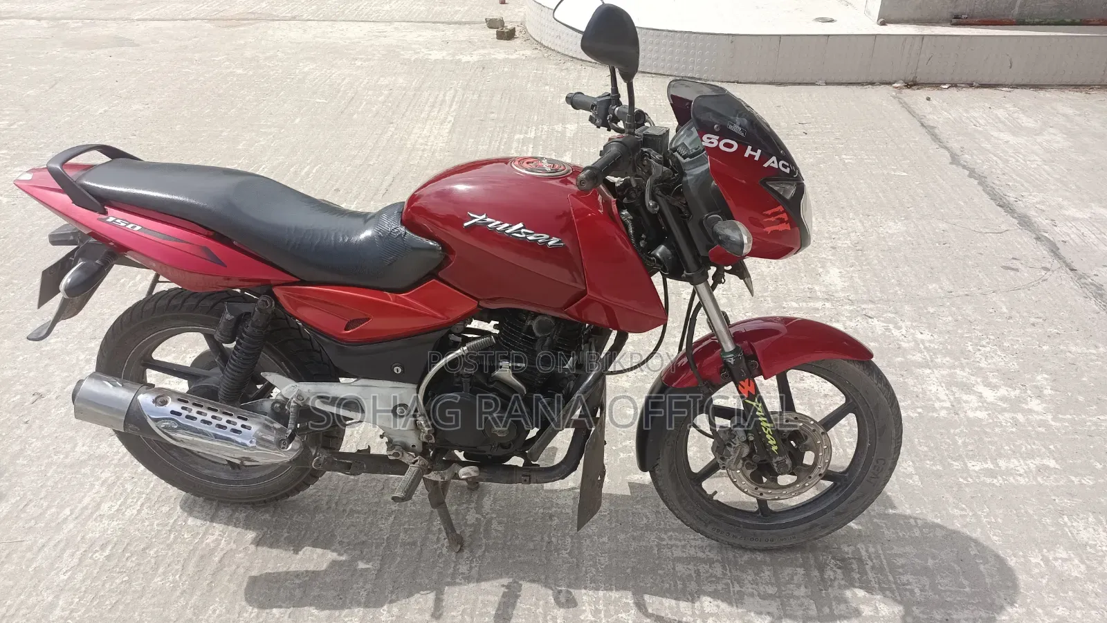 Bajaj Pulsar 150 2009 Red