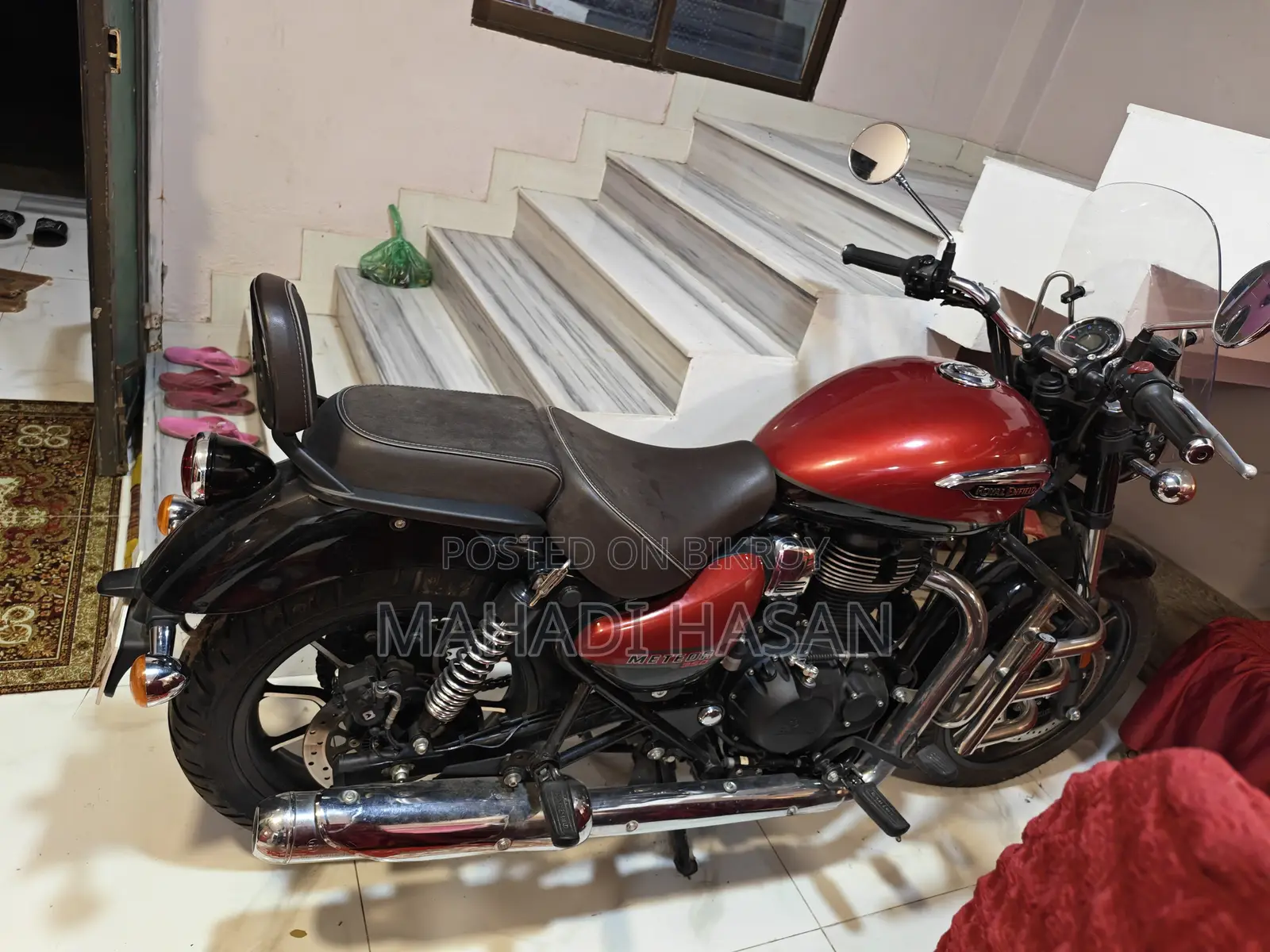 Royal Enfield Meteor 350 2025 Red