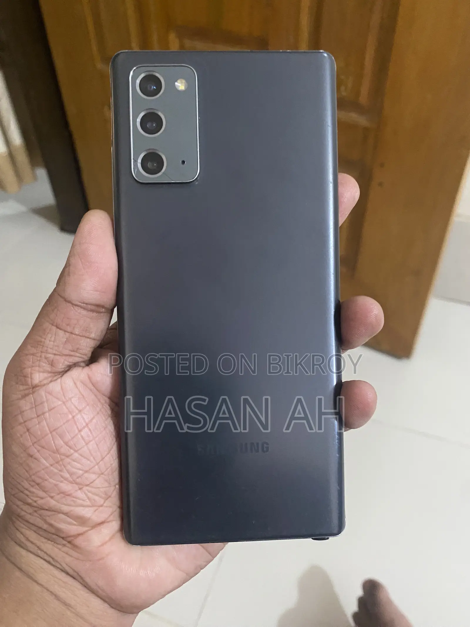 স্যামসাং গ্যালাক্সি নোট ২০ ৫জি ১২৮ জিবি কালো