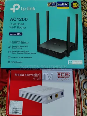 টিপিলিংক আর্চার সি৫৪ ডুয়াল ব্যান্ড রাউটার ডিবিসি এক্সপন ওএনইউ