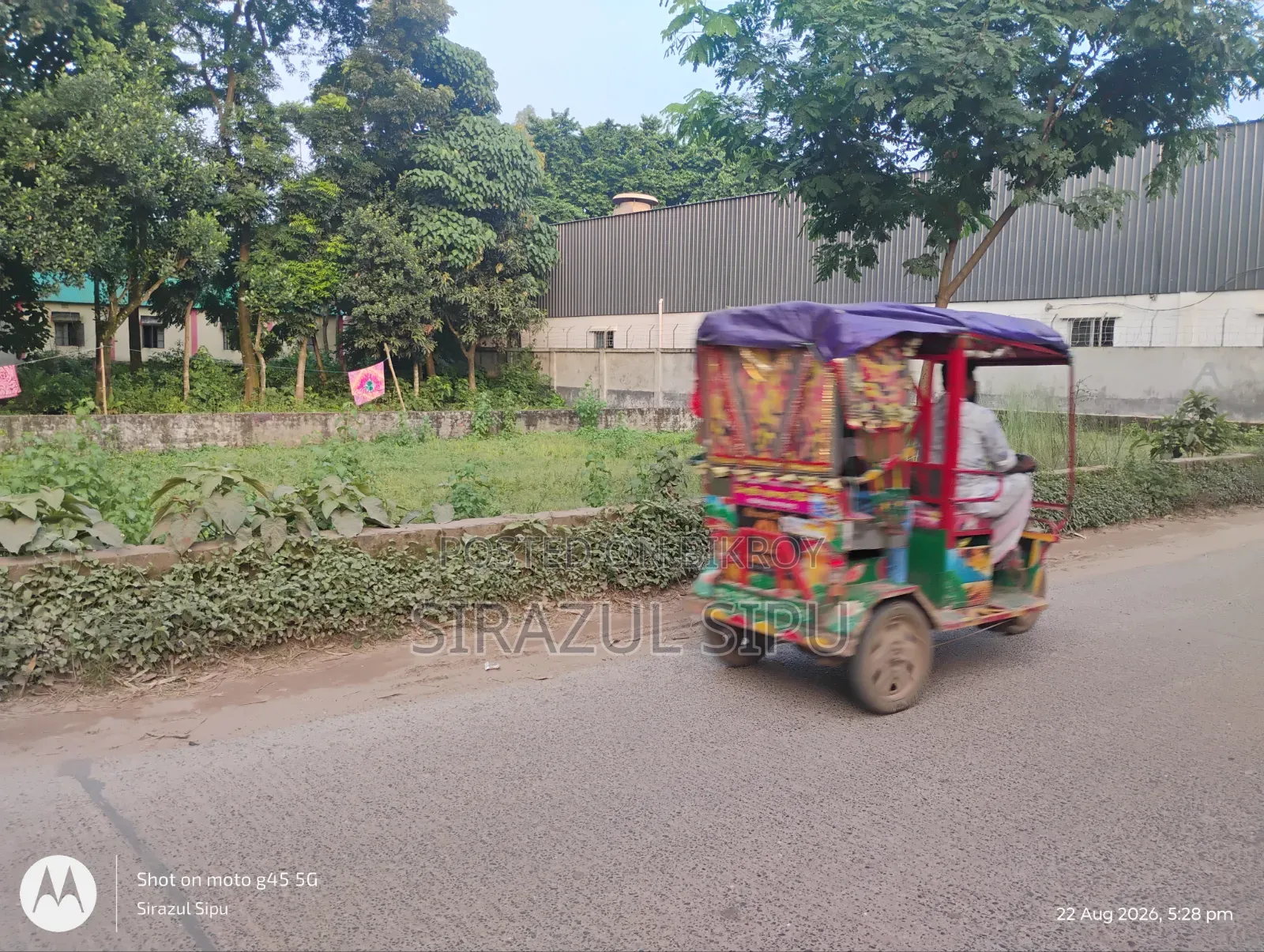 আশুলিয়ার তাঁজপুর গ্রামে ৮ শতাংশ জমি বিক্রয় করা হবে!!!