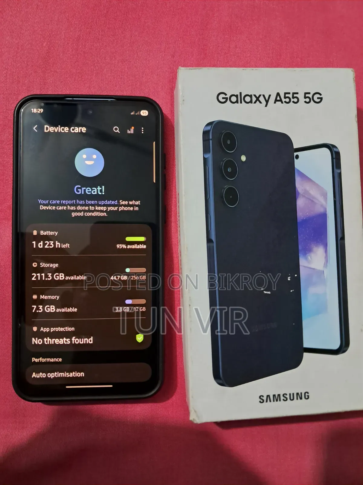Samsung Galaxy A55 256 GB Blue