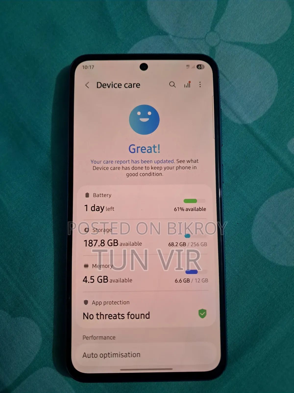 Samsung Galaxy A55 256 GB Blue