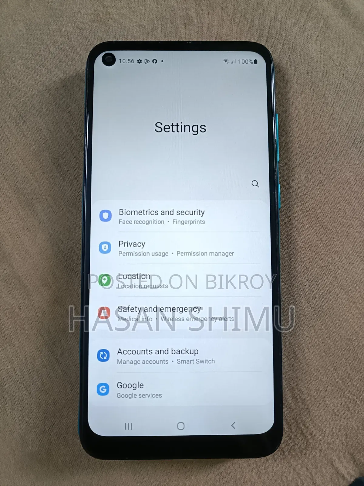 স্যামসাং গ্যালাক্সি এম১১ ৩২ জিবি ব্লু