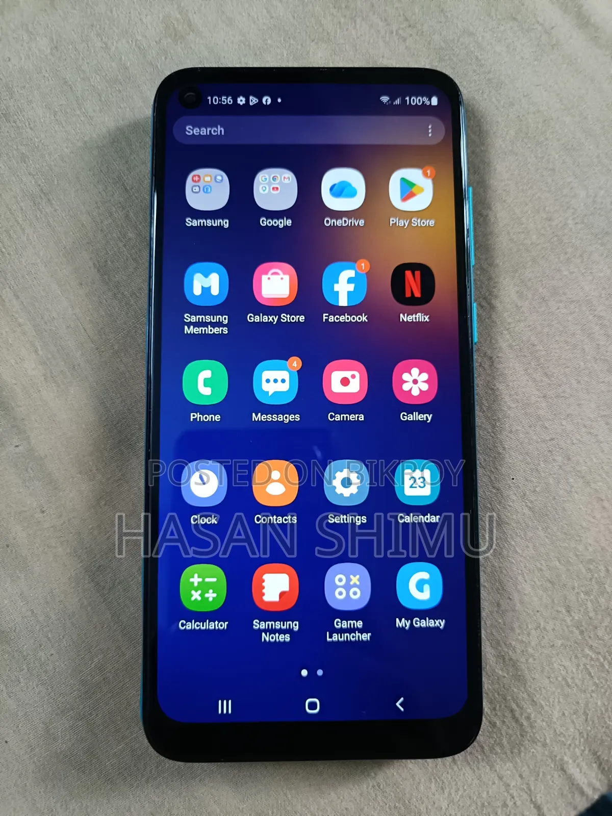স্যামসাং গ্যালাক্সি এম১১ ৩২ জিবি ব্লু