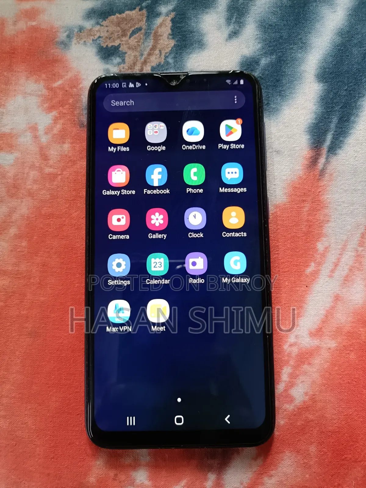 স্যামসাং গ্যালাক্সি এ১০ ৩২ জিবি নীল