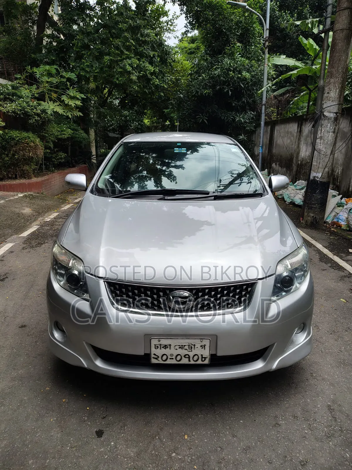 Toyota Corolla Fielder 2010 Silver