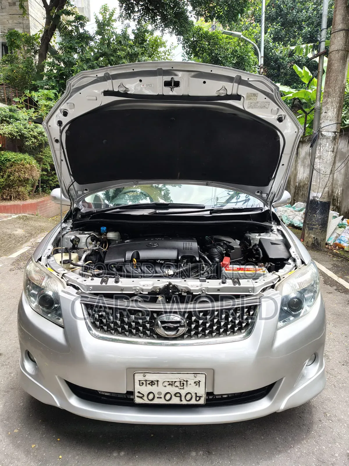 Toyota Corolla Fielder 2010 Silver