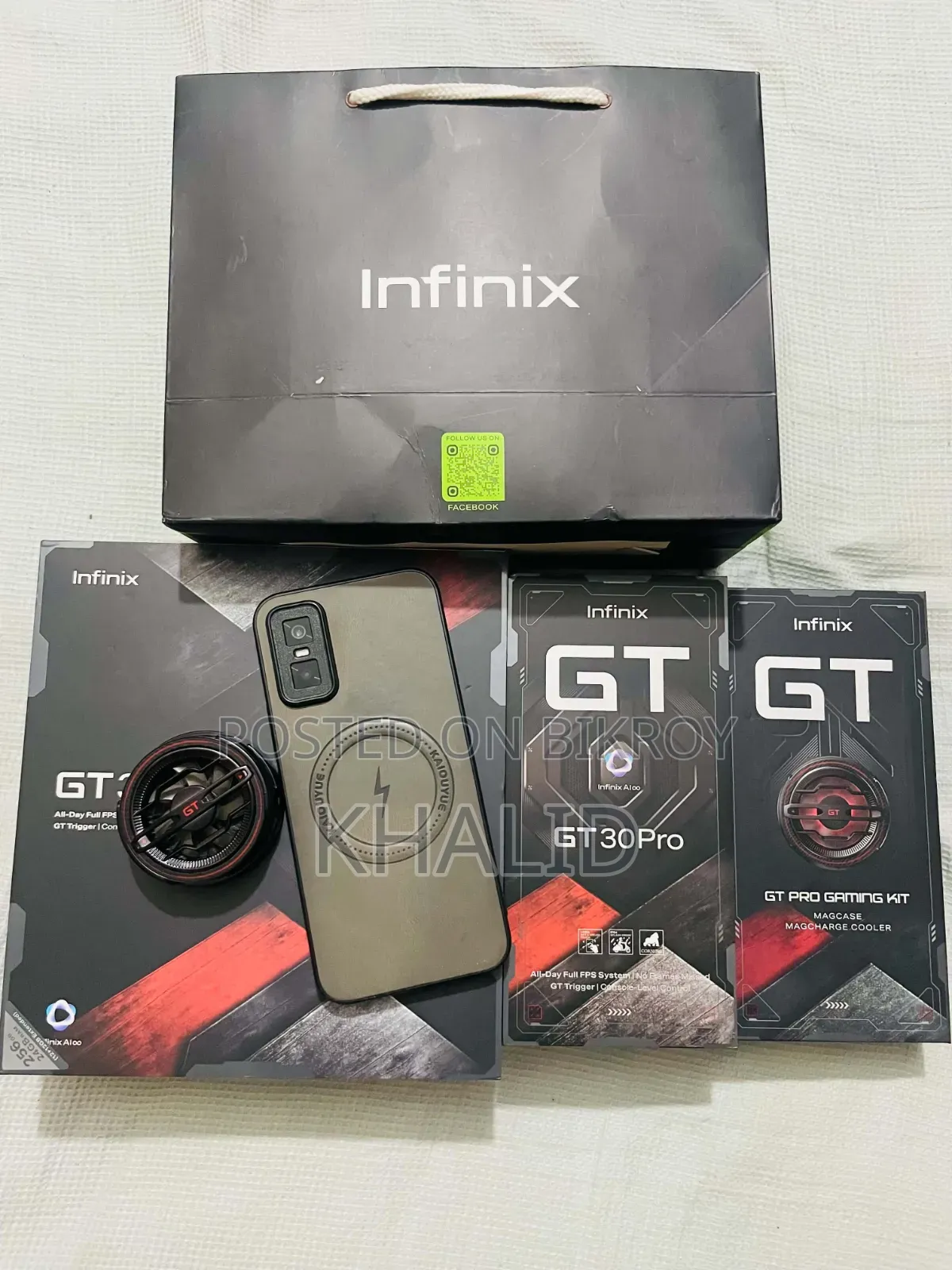 Infinix GT 30 Pro 256 GB Black