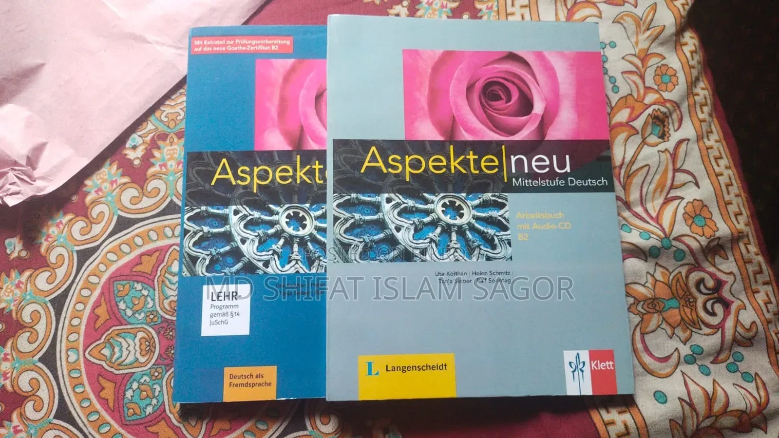 জার্মান ভাষা শিক্ষার বই (A1-B2)
