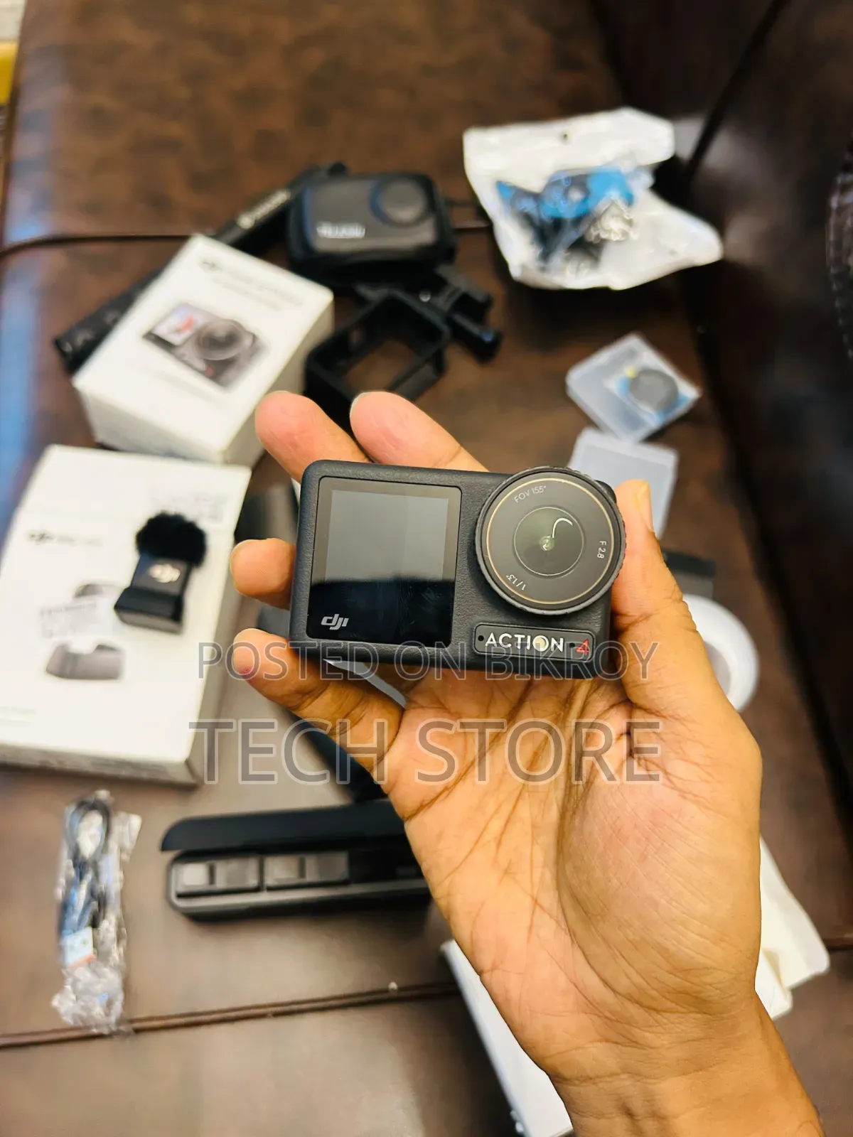 DJI Action 4 Combo With DJI Mic Mini & ND Filter