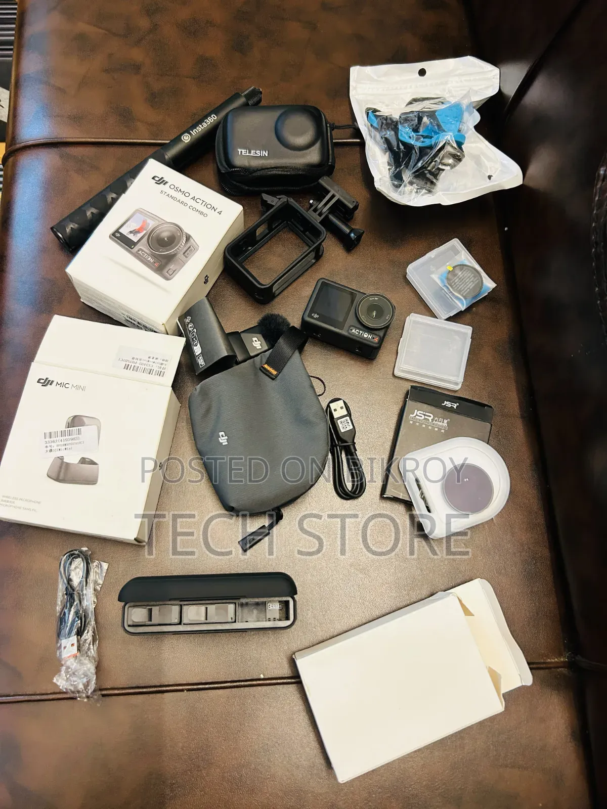 DJI Action 4 Combo With DJI Mic Mini & ND Filter