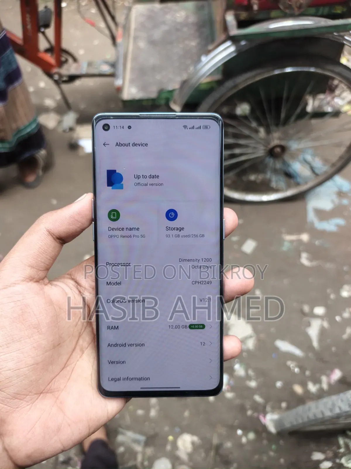 New Oppo Reno 256 GB Purple
