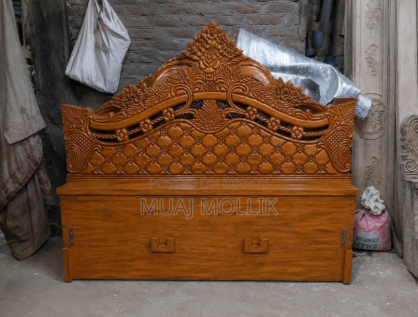 New Wooden Bed