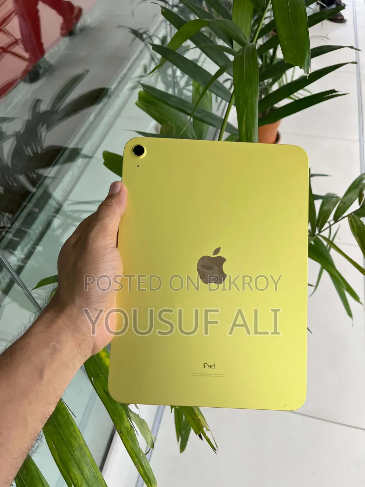 অ্যাপল আইপ্যাড (২০২৫) ২৫৬ জিবি হলুদ