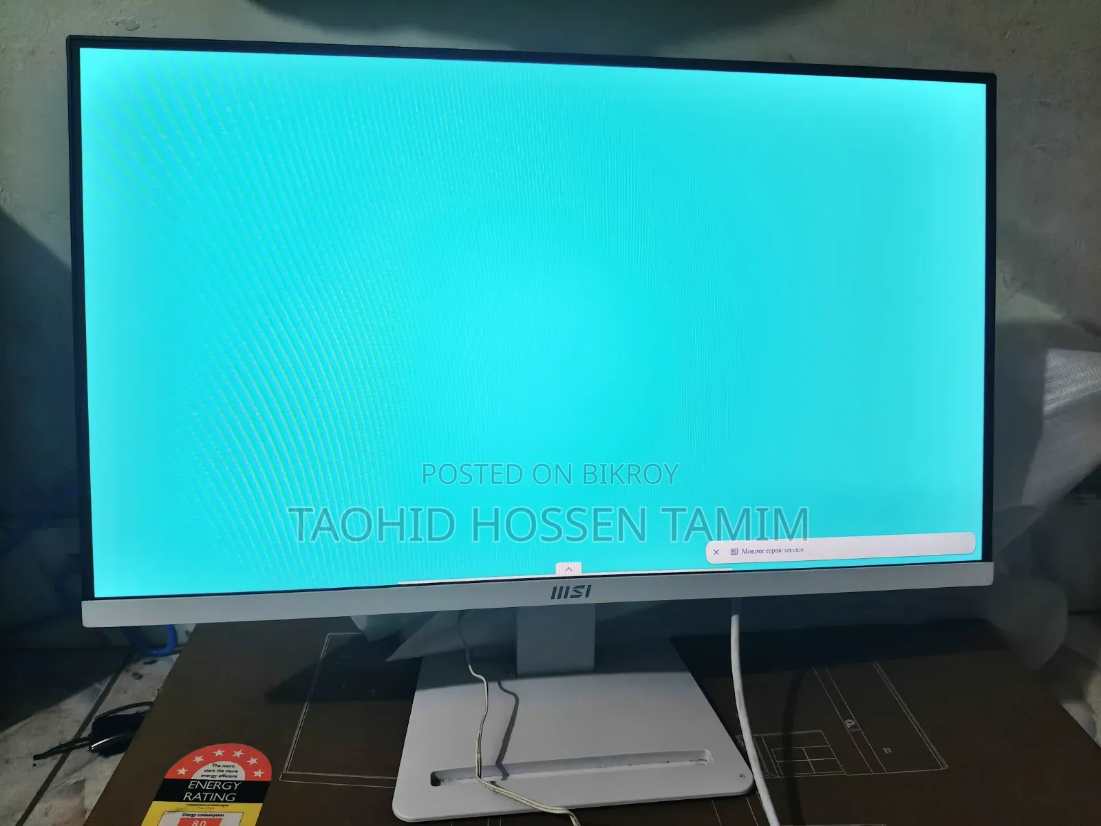 Msi Pro Mp273w E14a 27" 144hz Ips FHD White Gaming Monitor