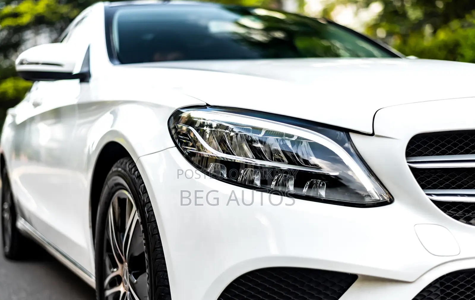 Mercedes-Benz C-Class 2019 White