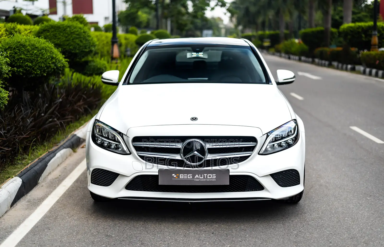 Mercedes-Benz C-Class 2019 White