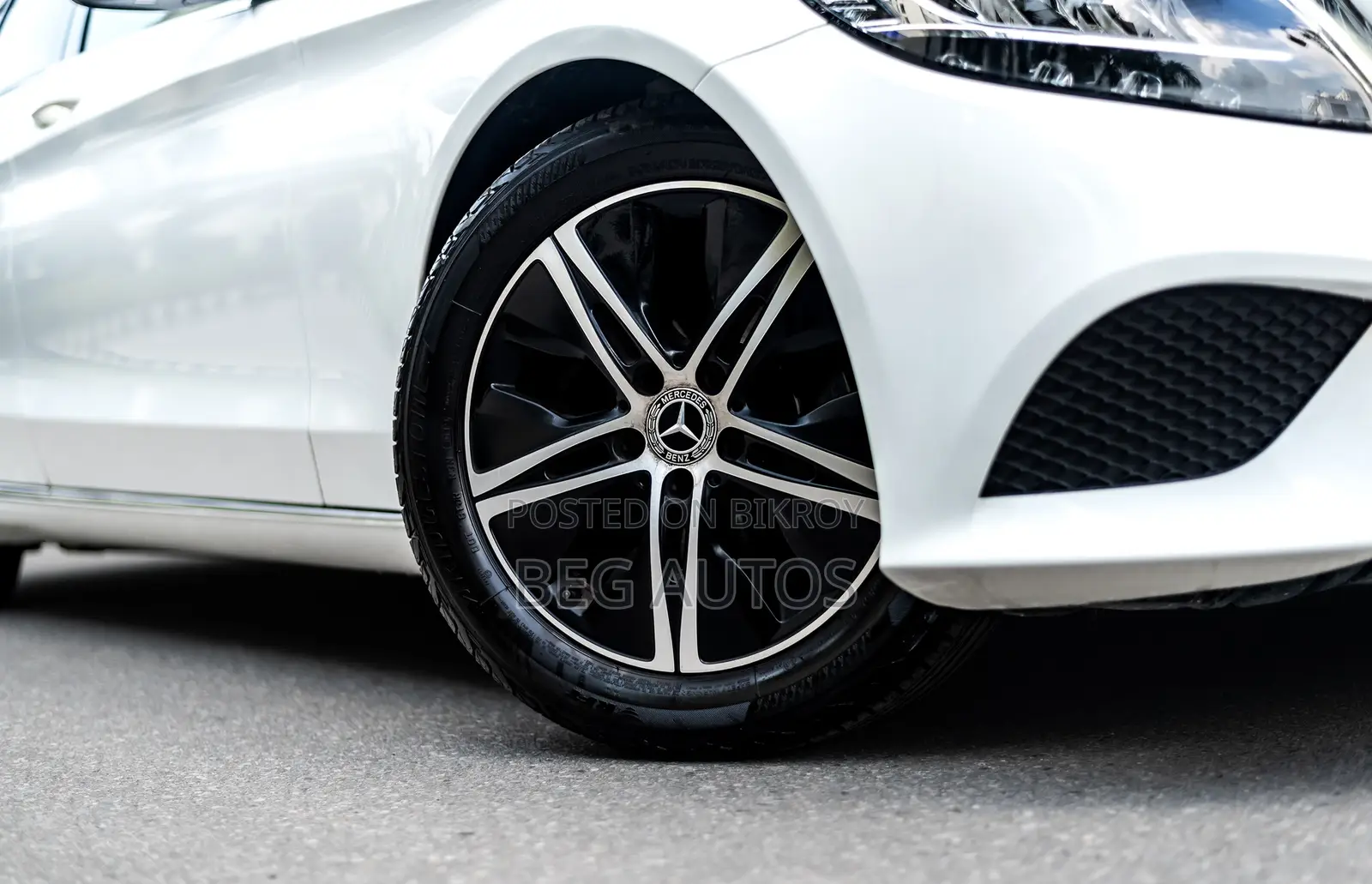 Mercedes-Benz C-Class 2019 White