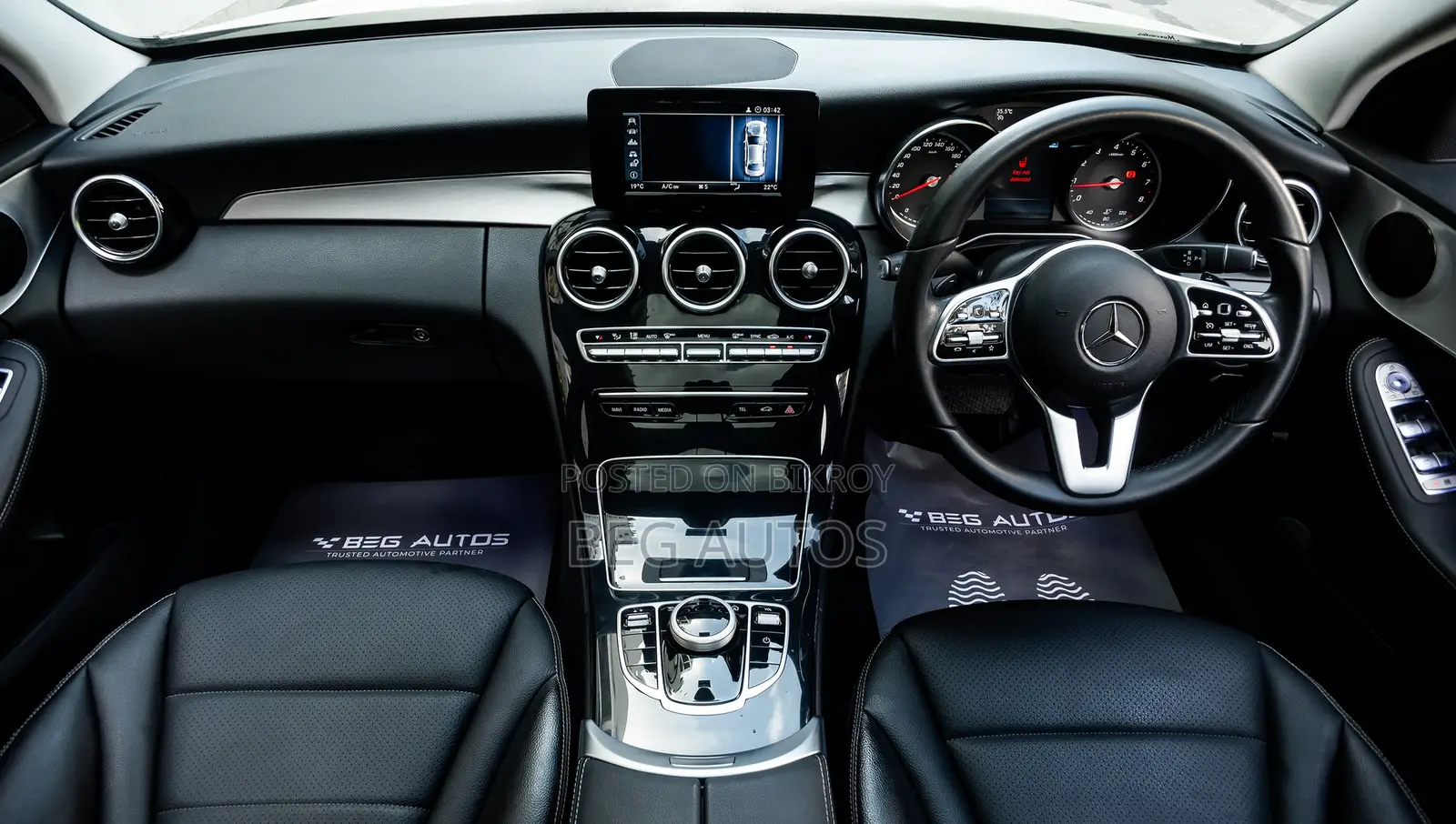 Mercedes-Benz C-Class 2019 White